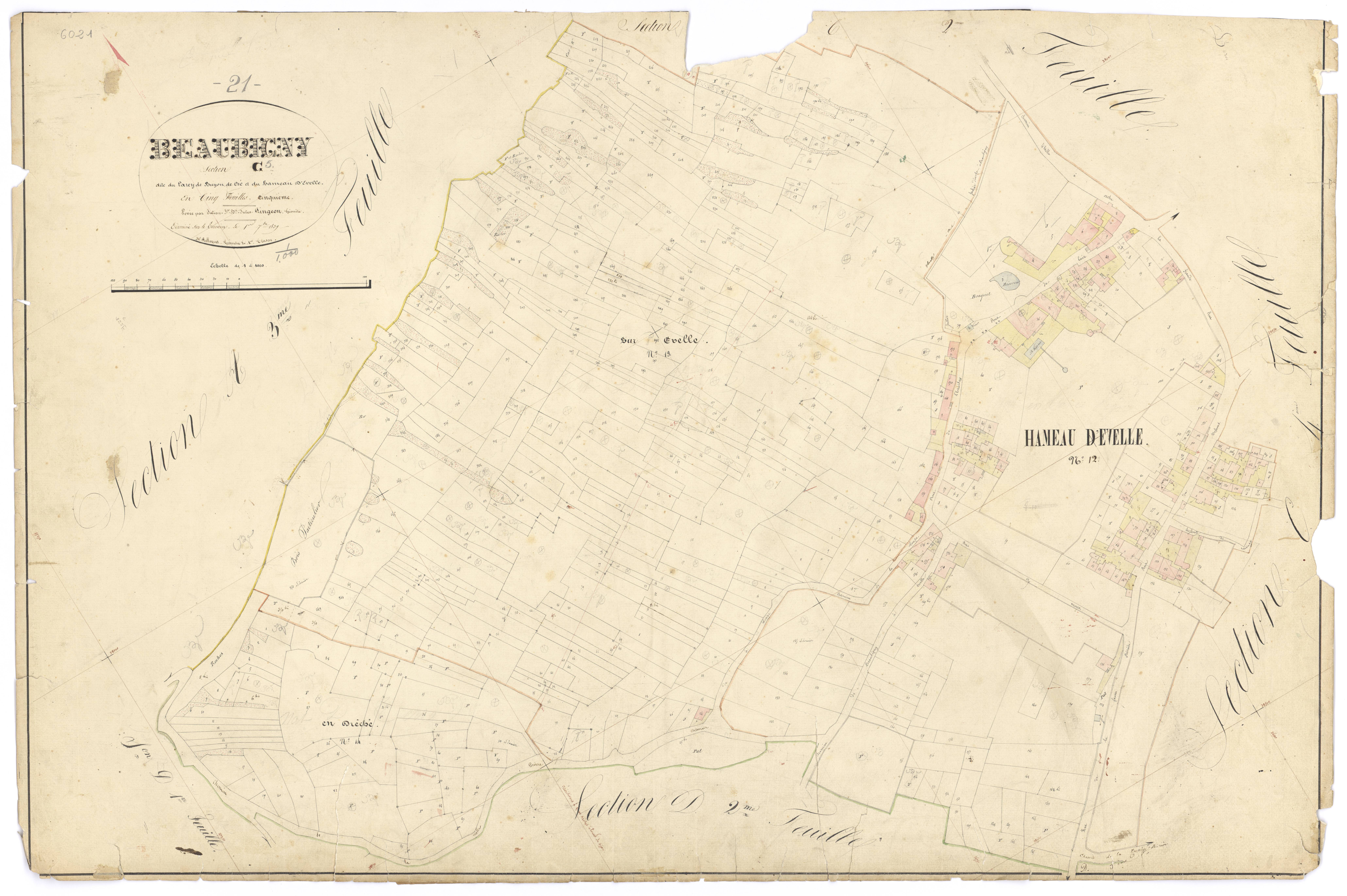 Baubigny - Section C5 - 3 P PLAN 53/18