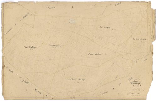 Baubigny - Section A4 - 3 P PLAN 53/6