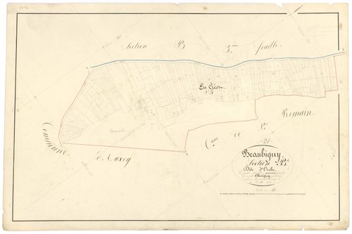 Baubigny - Section B4 - 3 P PLAN 53/12