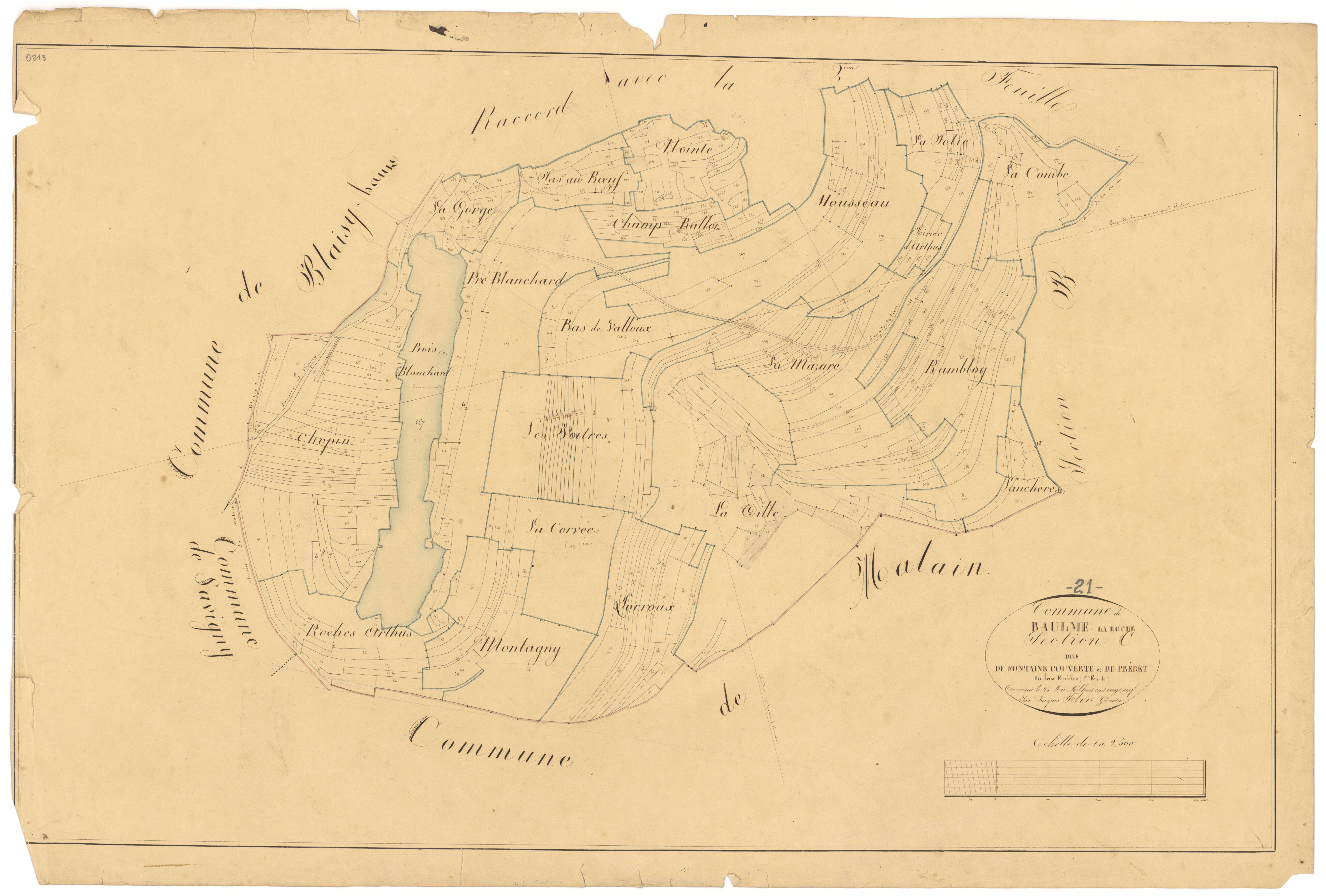 Baulme-la-Roche - Section C1 - 3 P PLAN 54/5