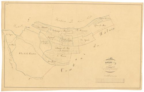 Baulme-la-Roche - Section B - 3 P PLAN 54/4