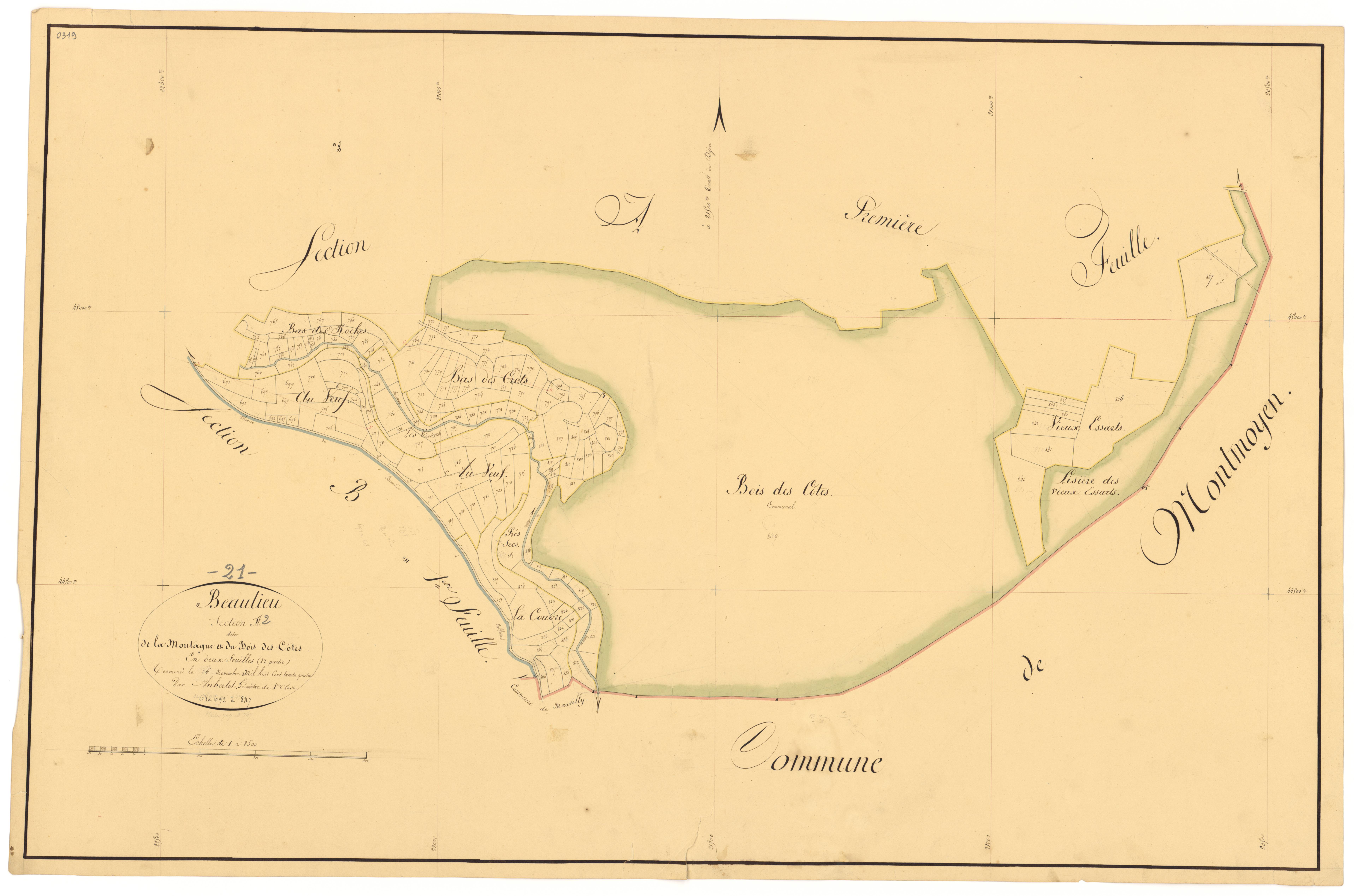 Beaulieu - Section A2 - 3 P PLAN 55/3