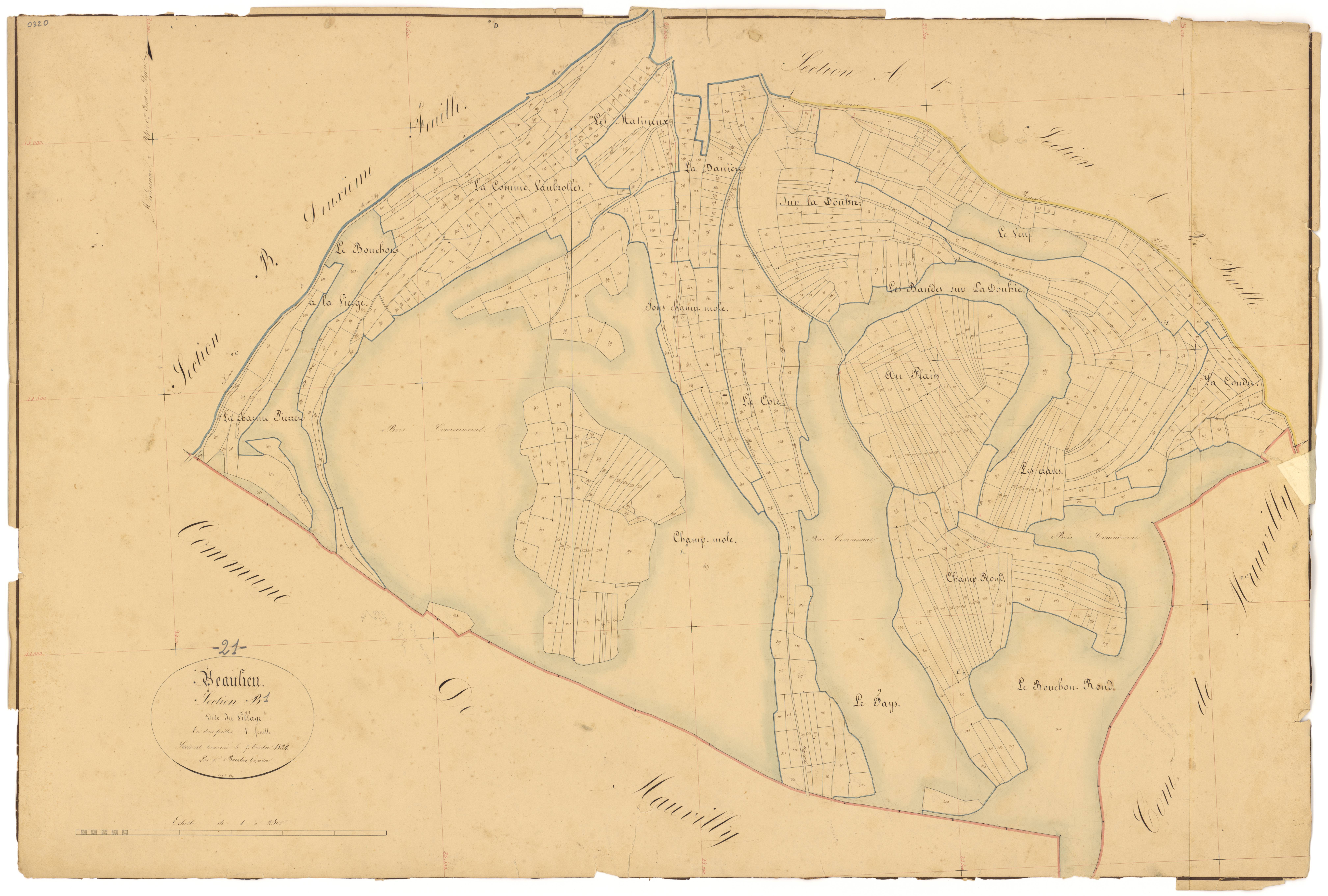 Beaulieu - Section B1 - 3 P PLAN 55/4
