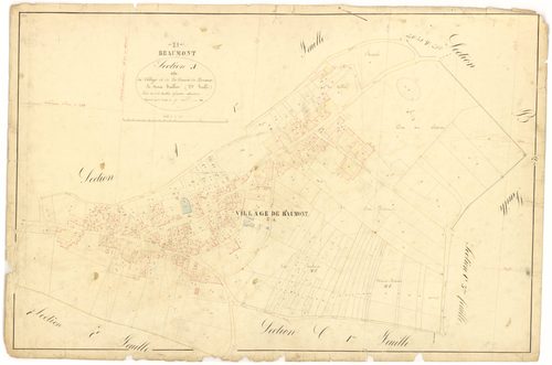 Beaumont-sur-Vingeanne - Section A2 - 3 P PLAN 56/4