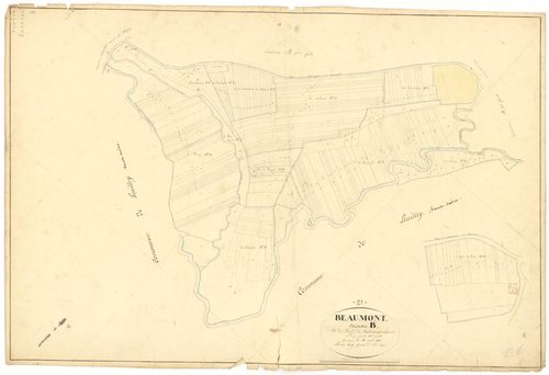 Beaumont-sur-Vingeanne - Section B1 - 3 P PLAN 56/6