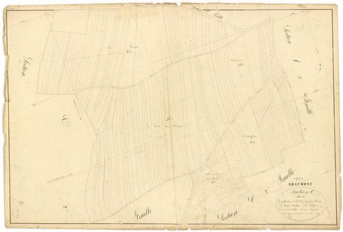 Beaumont-sur-Vingeanne - Section C1 - 3 P PLAN 56/9