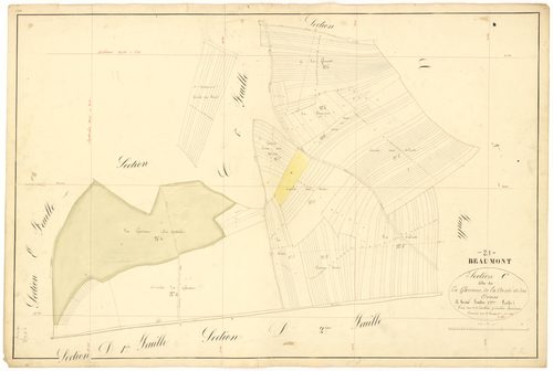 Beaumont-sur-Vingeanne - Section C2 - 3 P PLAN 56/10
