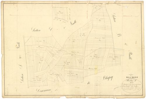 Beaumont-sur-Vingeanne - Section C3 - 3 P PLAN 56/11