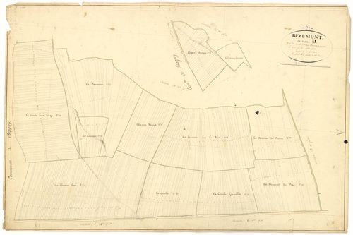 Beaumont-sur-Vingeanne - Section D2 - 3 P PLAN 56/14