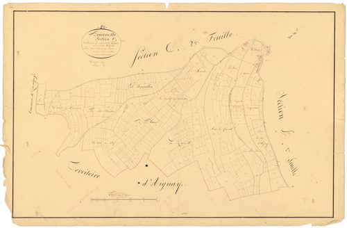 Beaunotte - Section C1 - 3 P PLAN 58/5