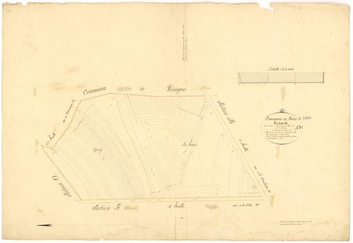 Beire-le-Châtel - Section A3 - 3 P PLAN 59/4