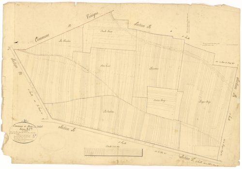Beire-le-Châtel - Section B1 - 3 P PLAN 59/5