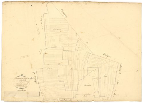 Beire-le-Châtel - Section B4 - 3 P PLAN 59/8