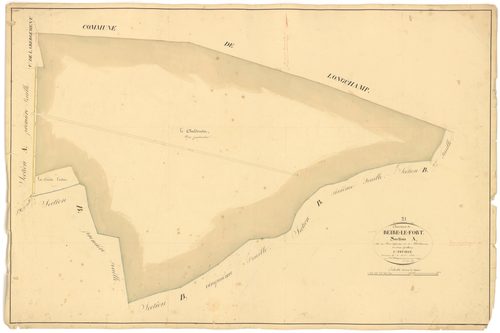 Beire-le-Fort - Section A2 - 3 P PLAN 60/3