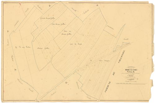 Beire-le-Fort - Section B3 - 3 P PLAN 60/6