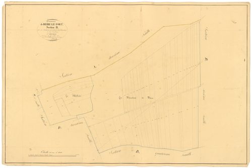 Beire-le-Fort - Section B5 - 3 P PLAN 60/8
