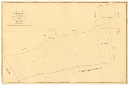 Beire-le-Fort - Section C1 - 3 P PLAN 60/11