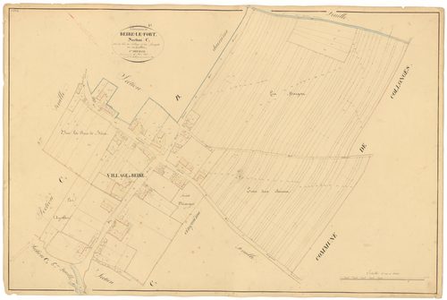 Beire-le-Fort - Section C4 - 3 P PLAN 60/14
