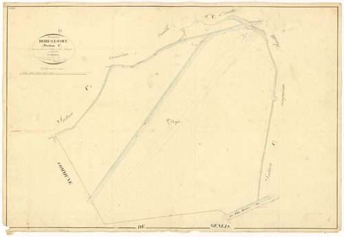 Beire-le-Fort - Section C6 - 3 P PLAN 60/16