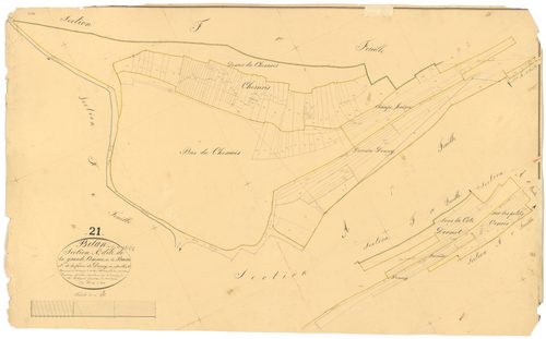 Belan-sur-Ource - Section A2 - 3 P PLAN 61/3