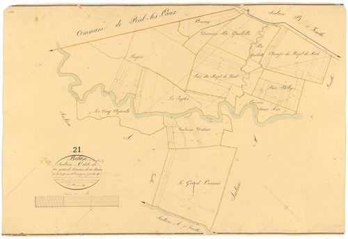 Belan-sur-Ource - Section A4 - 3 P PLAN 61/5