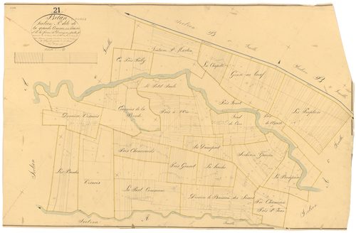 Belan-sur-Ource - Section A5 - 3 P PLAN 61/6