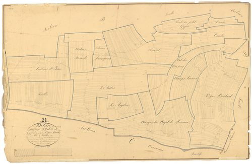 Belan-sur-Ource - Section B4 - 3 P PLAN 61/12