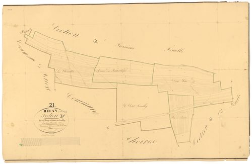 Belan-sur-Ource - Section D2 - 3 P PLAN 61/17