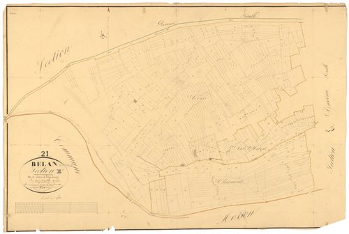 Belan-sur-Ource - Section E1 - 3 P PLAN 61/19