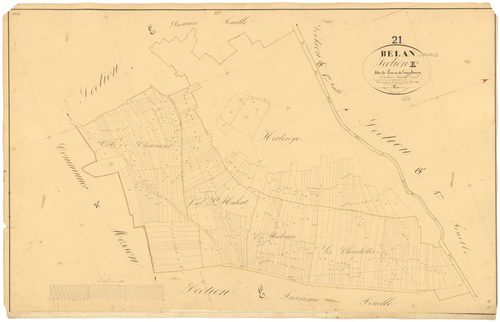 Belan-sur-Ource - Section E2 - 3 P PLAN 61/20