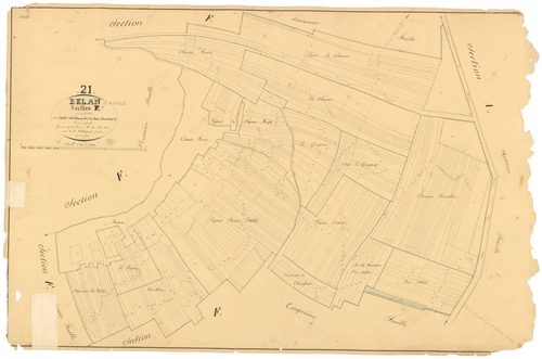 Belan-sur-Ource - Section F3 - 3 P PLAN 61/24