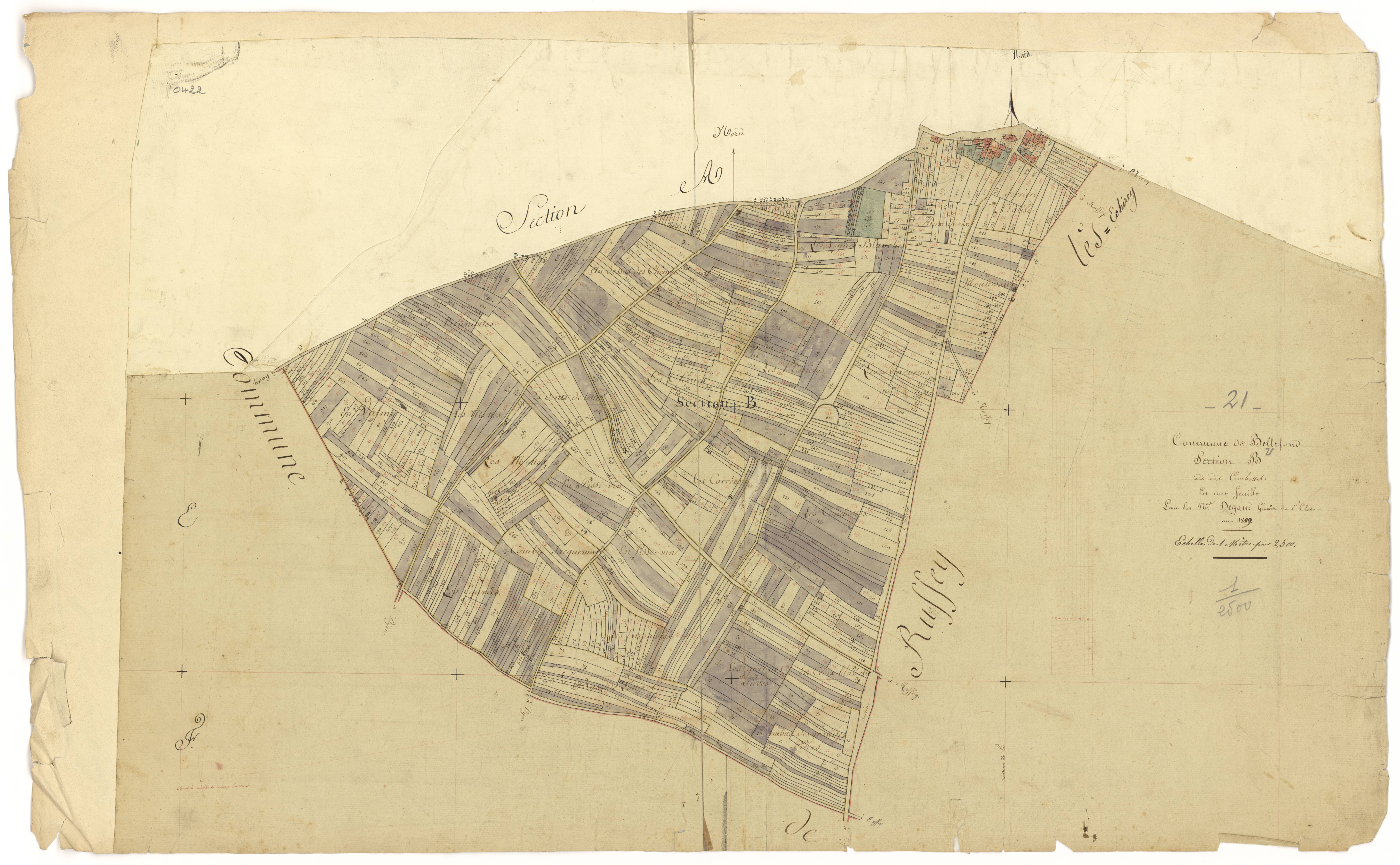 Bellefond - Section B1 - 3 P PLAN 62/3