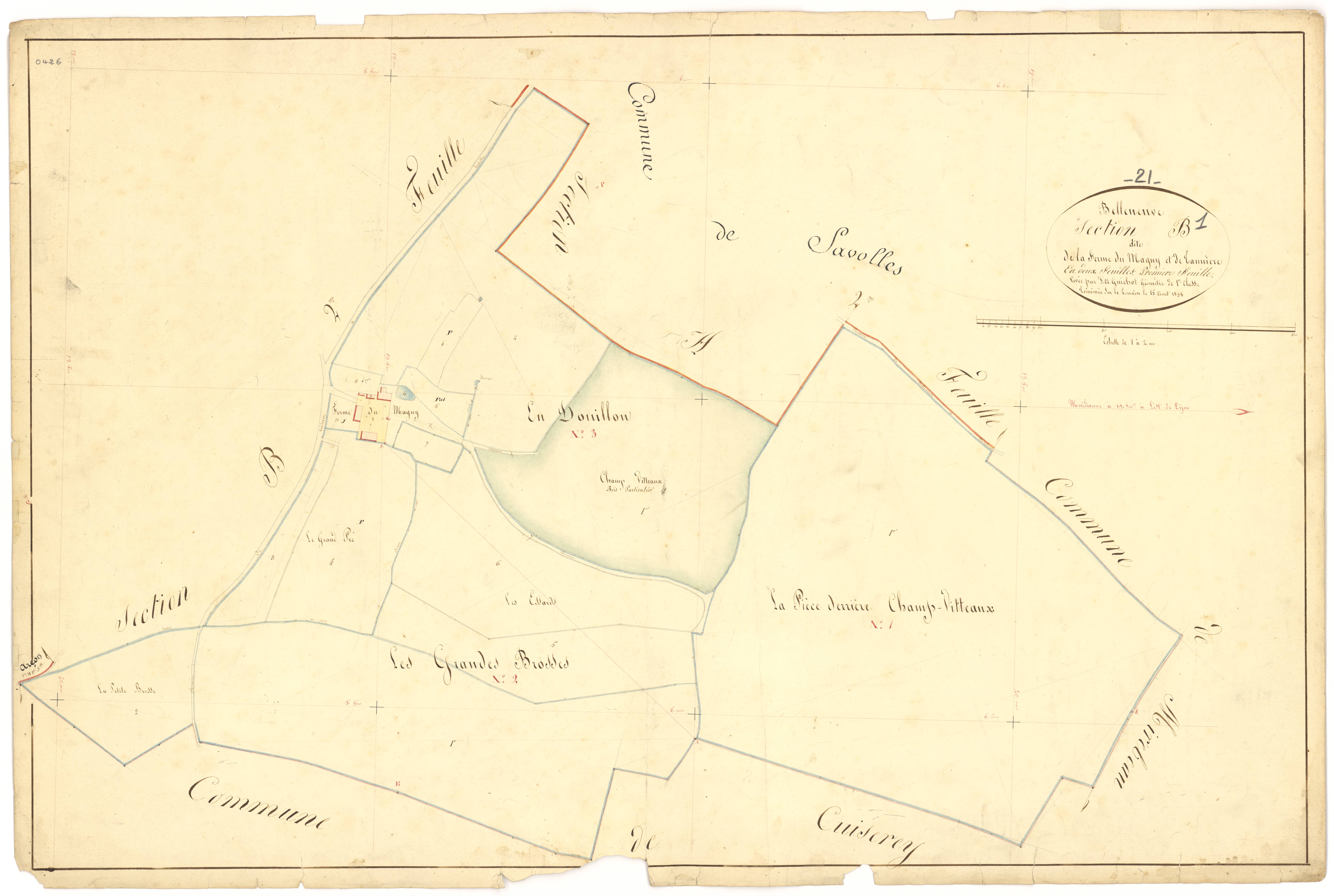 Belleneuve - Section B1 - 3 P PLAN 63/4