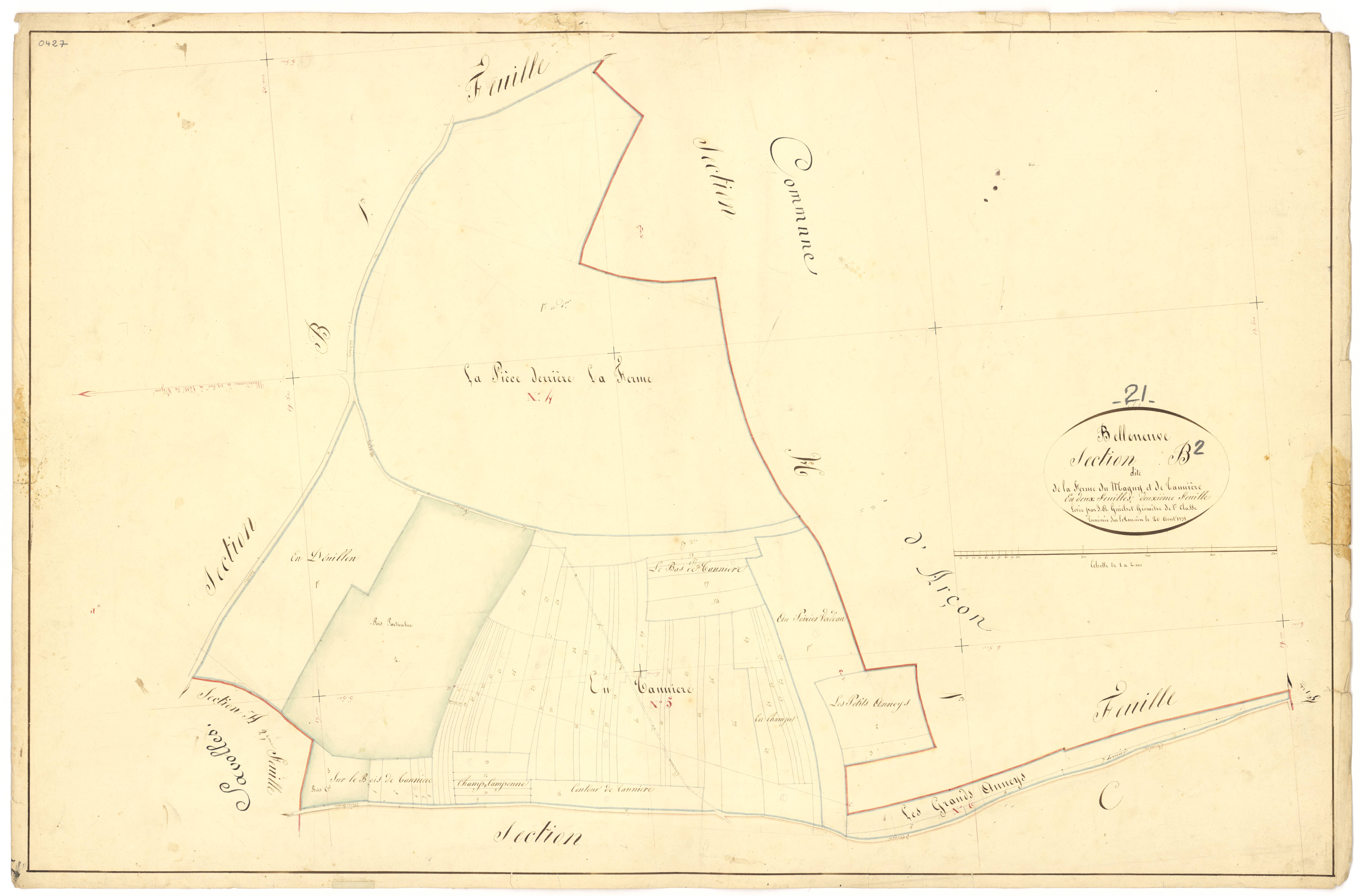 Belleneuve - Section B2 - 3 P PLAN 63/5