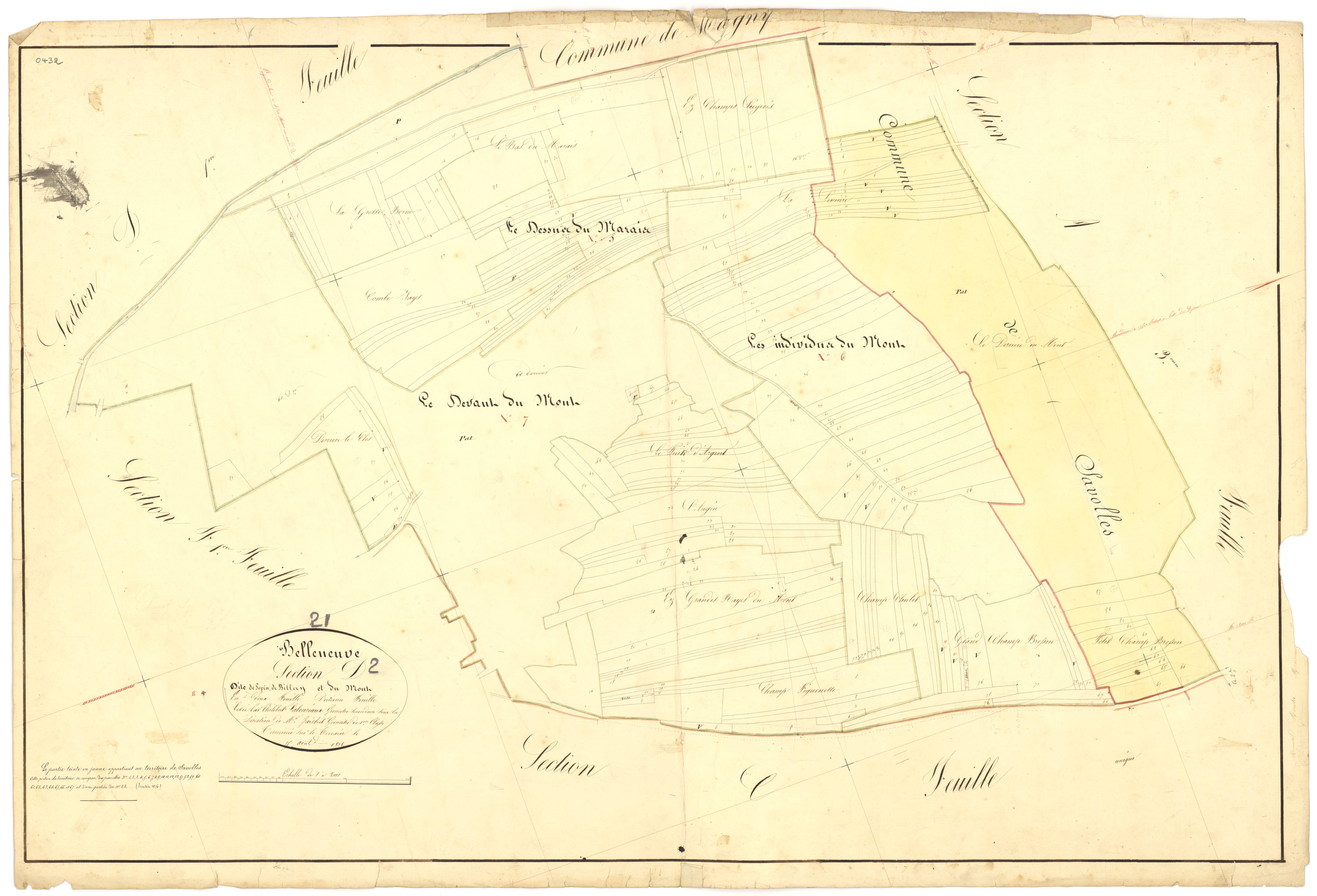 Belleneuve - Section D2 - 3 P PLAN 63/10