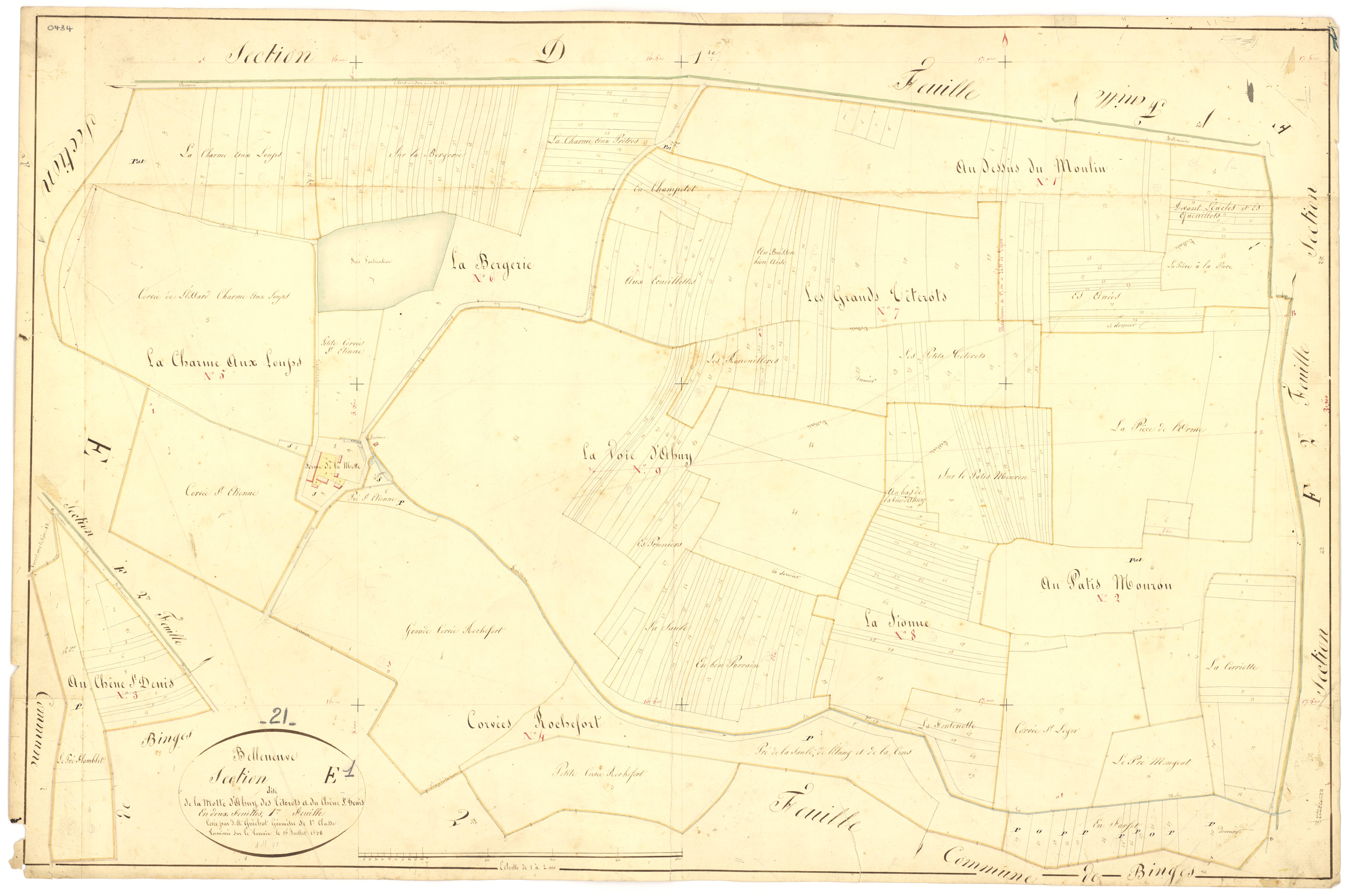 Belleneuve - Section E1 - 3 P PLAN 63/12