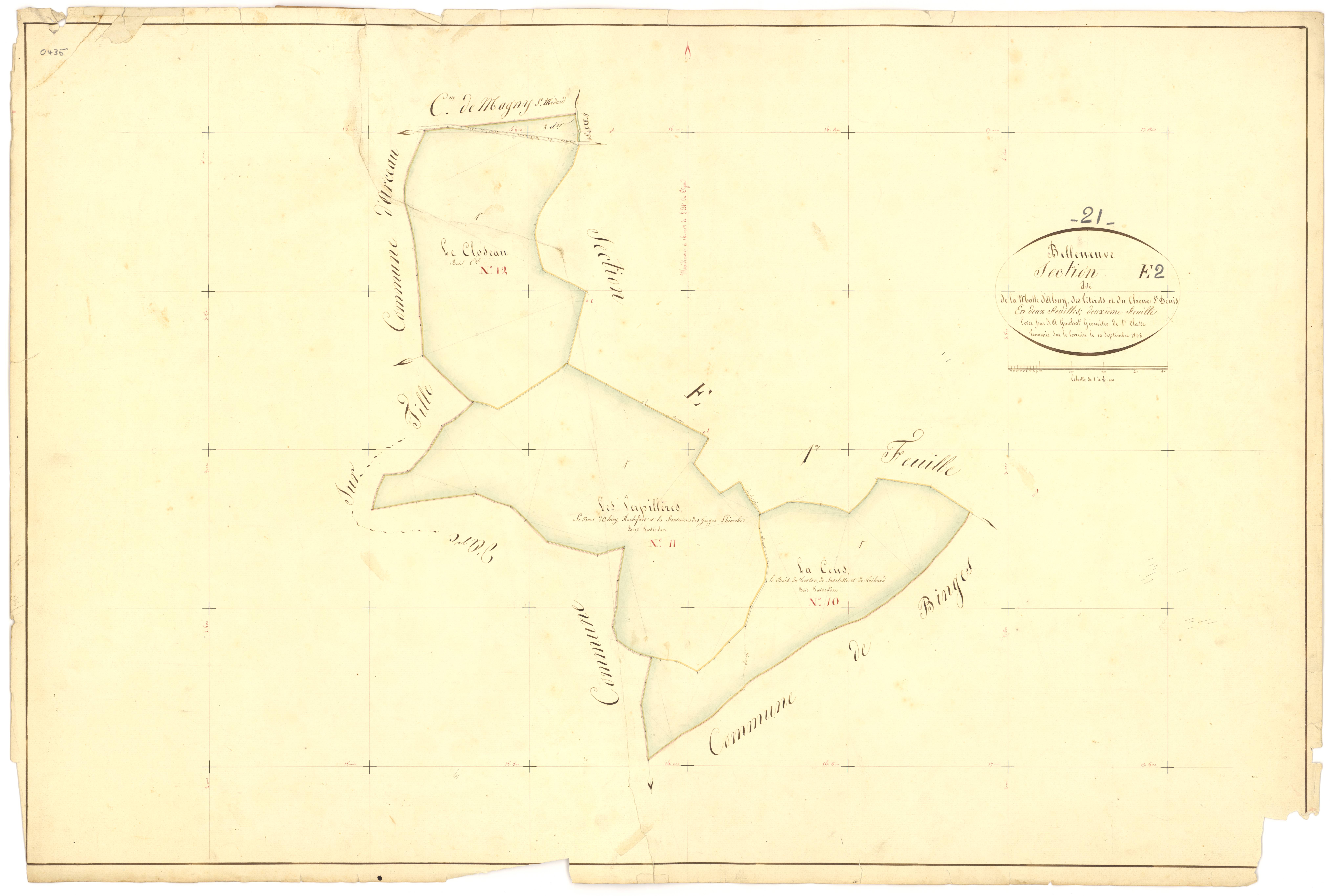 Belleneuve - Section E2 - 3 P PLAN 63/13