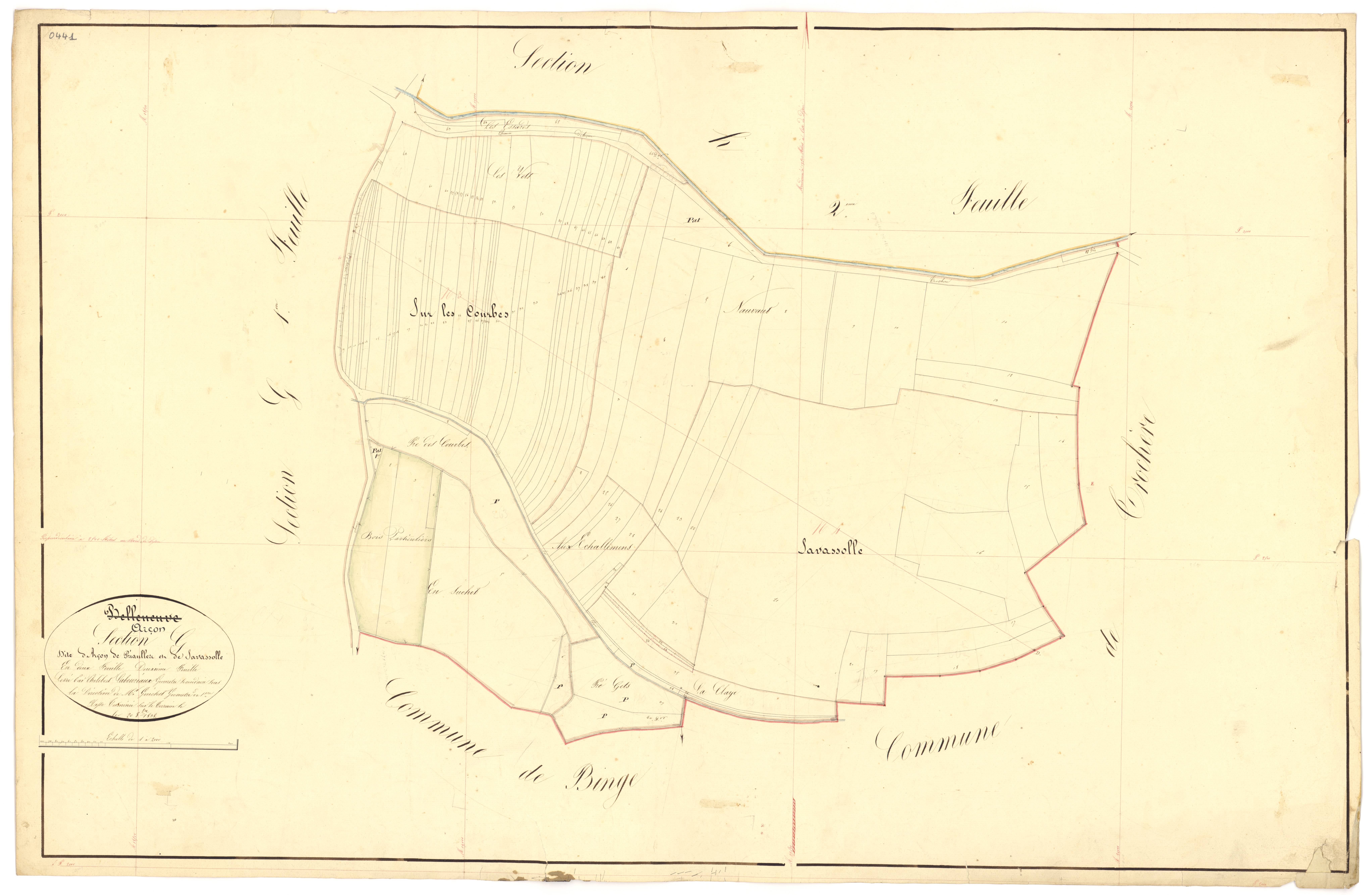 Belleneuve - Section G2 - 3 P PLAN 63/19
