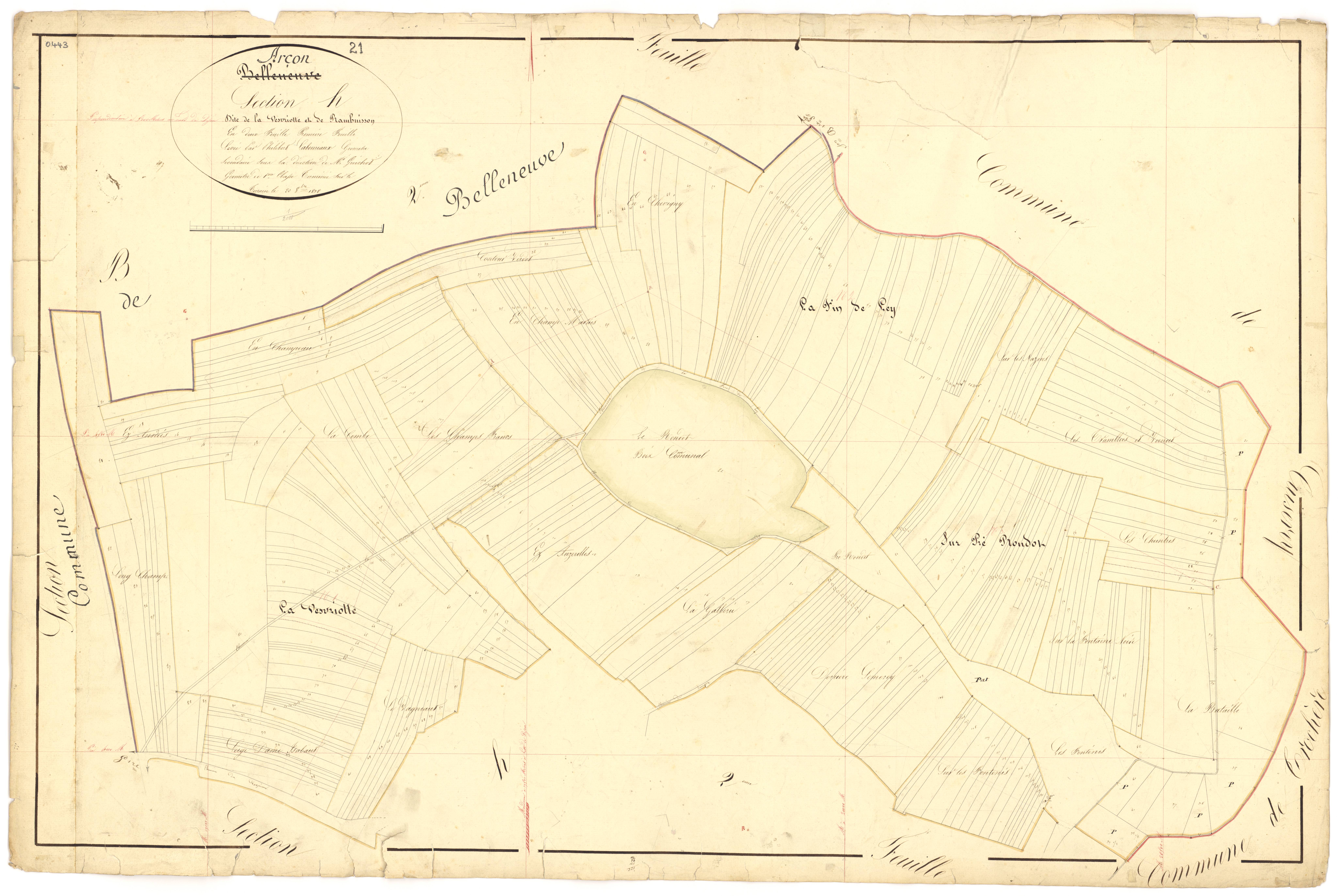 Belleneuve - Section H1 - 3 P PLAN 63/21