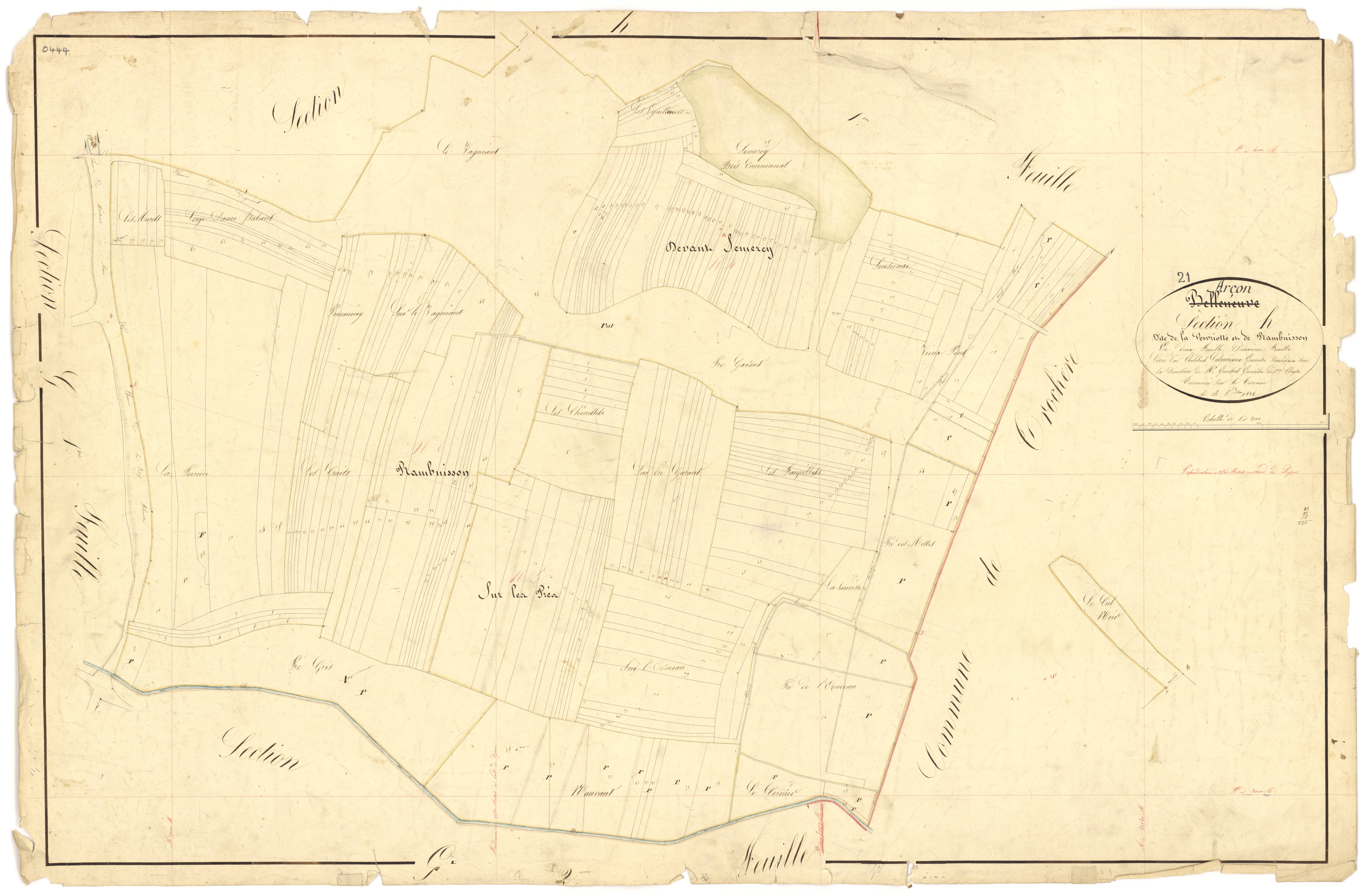 Belleneuve - Section H2 - 3 P PLAN 63/22
