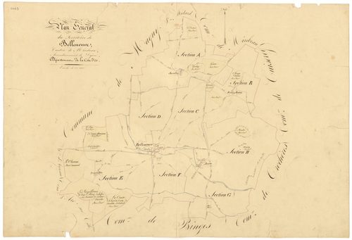 Belleneuve - Plan gÃ©nÃ©ral - 3 P PLAN 63/1