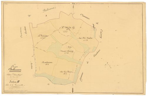 Belleneuve - Section H (tableau d'assemblage) - 3 P PLAN 63/20