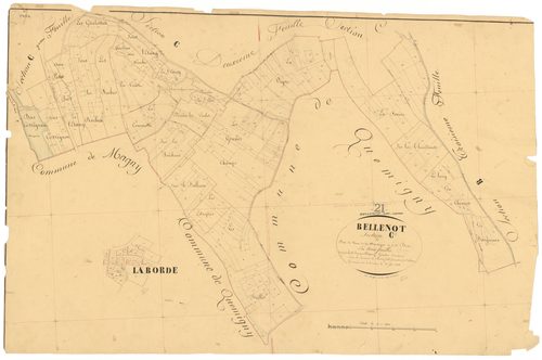 Bellenod-sur-Seine - Section C3 - 3 P PLAN 65/10