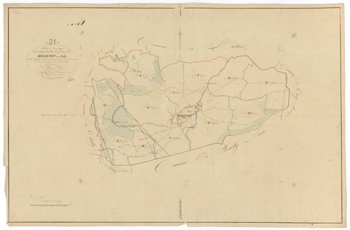 Bellenot-sous-Pouilly - Tableau d'assemblage - 3 P PLAN 64/1