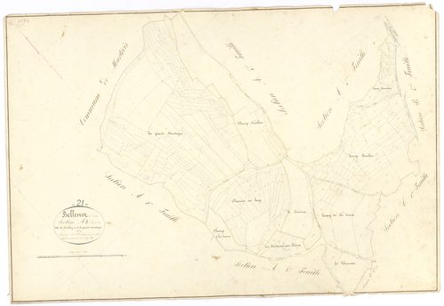 Bellenot-sous-Pouilly - Section A3 - 3 P PLAN 64/4