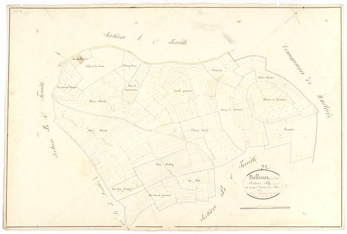 Bellenot-sous-Pouilly - Section B2 - 3 P PLAN 64/7