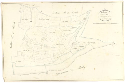 Bellenot-sous-Pouilly - Section B3 - 3 P PLAN 64/8
