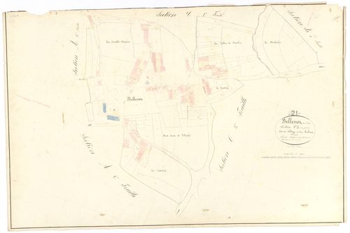 Bellenot-sous-Pouilly - Section C2 - 3 P PLAN 64/11