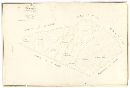 Bellenot-sous-Pouilly - Section C3 - 3 P PLAN 64/12