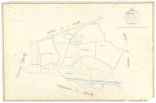 Bellenot-sous-Pouilly - Section D1 - 3 P PLAN 64/13